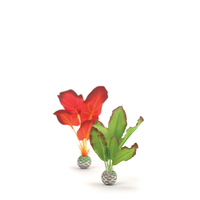 Image biOrb Silk Plant Pack Small Red-Green